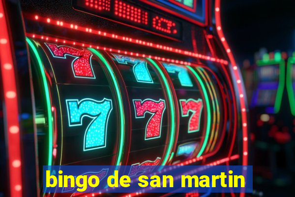 bingo de san martin