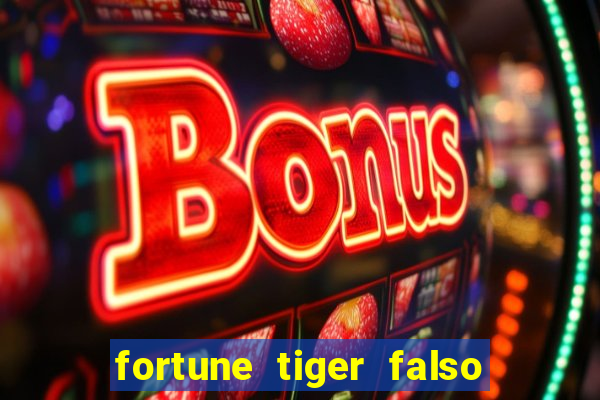 fortune tiger falso para brincar