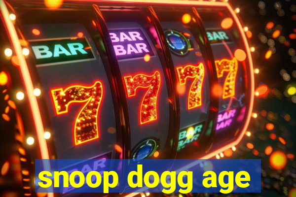 snoop dogg age