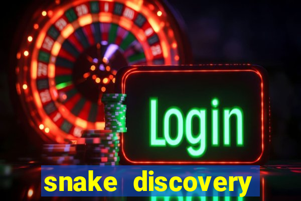 snake discovery bingo card