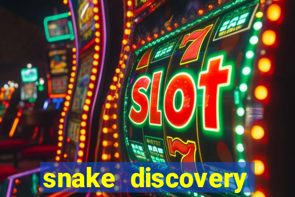 snake discovery bingo card