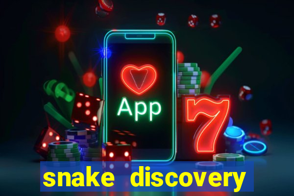 snake discovery bingo card