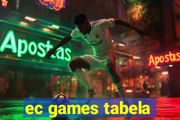 ec games tabela