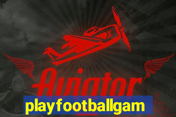 playfootballgames