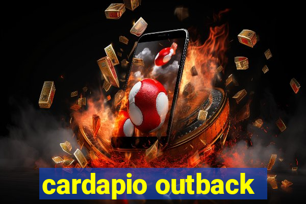 cardapio outback