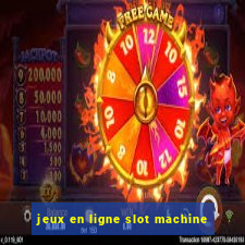 jeux en ligne slot machine