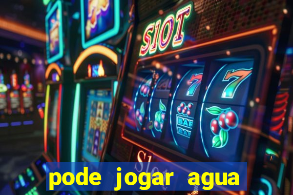 pode jogar agua fervente na pia