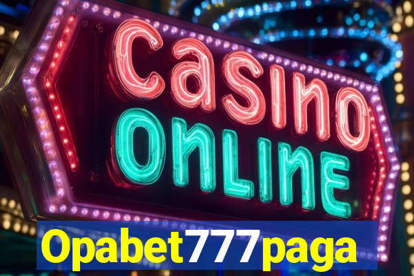 Opabet777paga