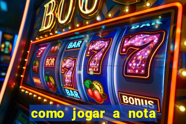 como jogar a nota do enem para o sisu