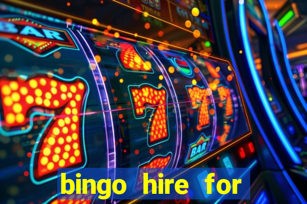 bingo hire for parties leigh