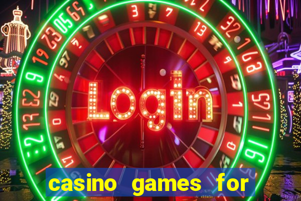 casino games for free slots