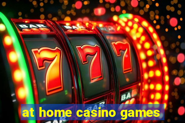 at home casino games