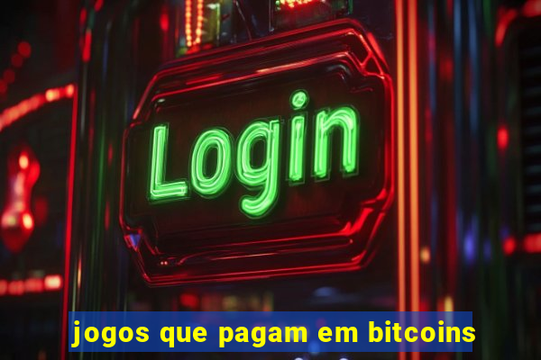 jogos que pagam em bitcoins