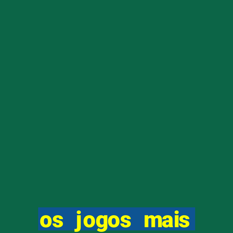 os jogos mais jogados no mundo