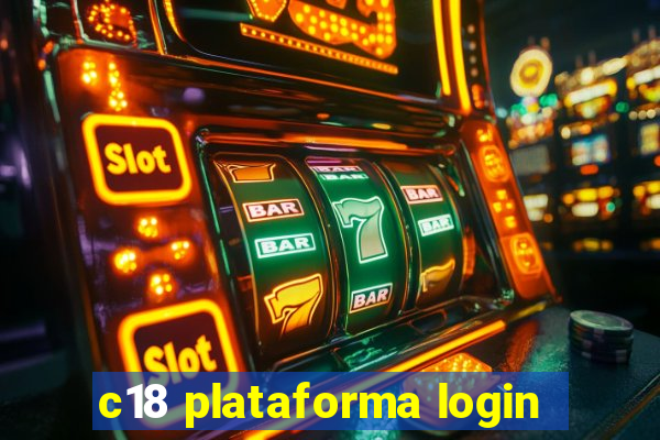 c18 plataforma login