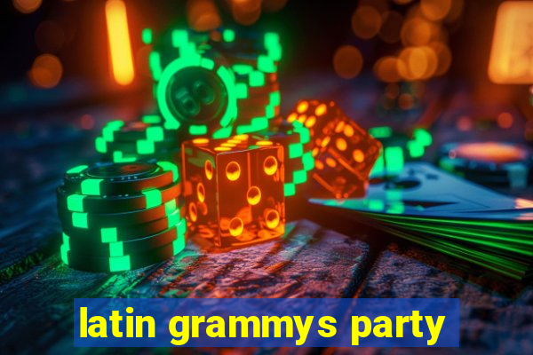 latin grammys party