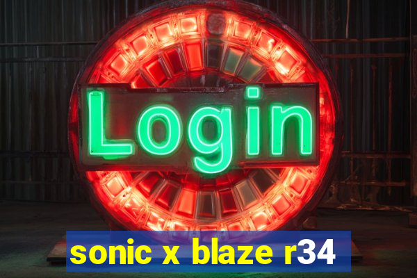 sonic x blaze r34