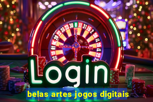 belas artes jogos digitais