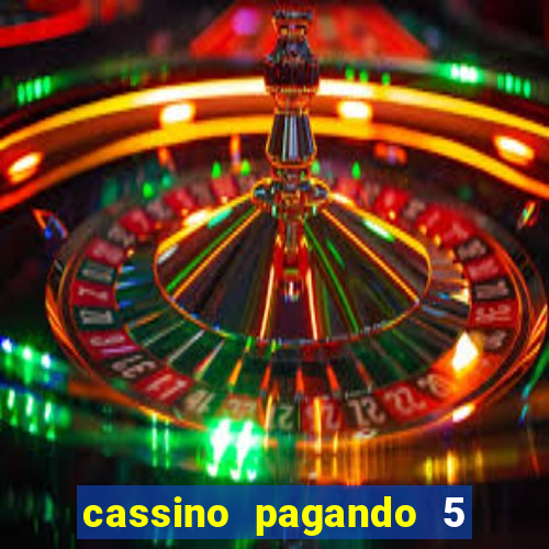 cassino pagando 5 reais no cadastro