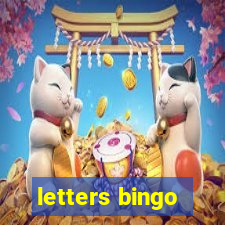 letters bingo