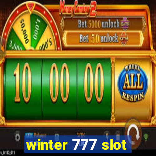 winter 777 slot