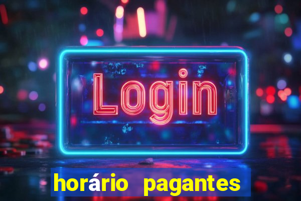 horário pagantes do fortune tiger