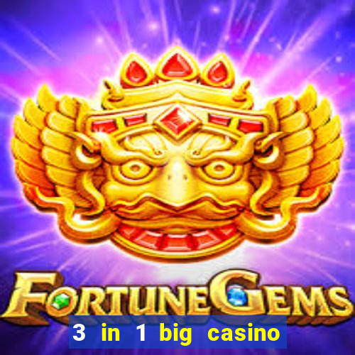 3 in 1 big casino game set