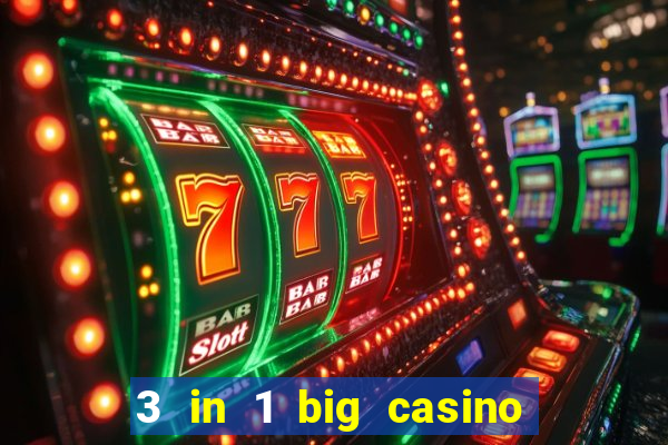 3 in 1 big casino game set