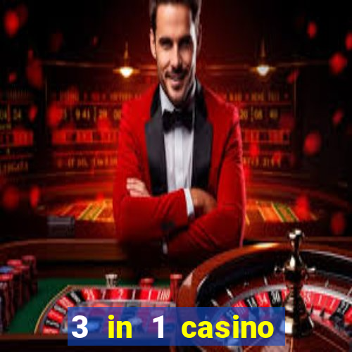 3 in 1 casino game set