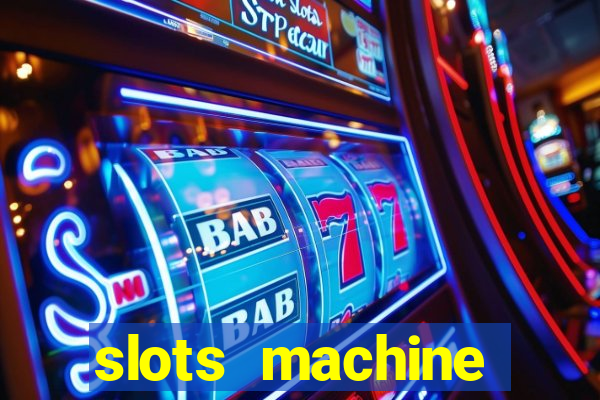 slots machine gratis 2022