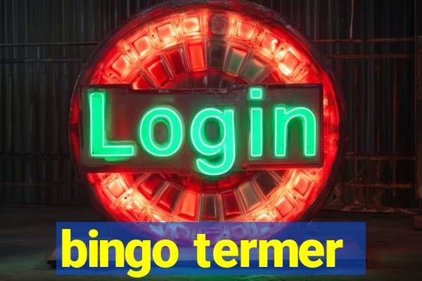 bingo termer