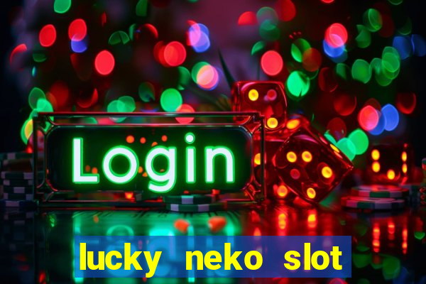 lucky neko slot logo png