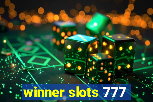 winner slots 777