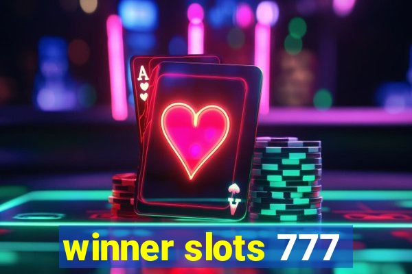 winner slots 777