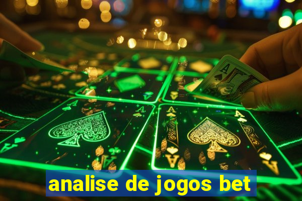 analise de jogos bet