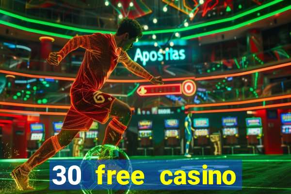 30 free casino bonus no deposit