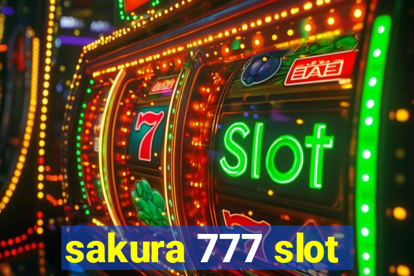 sakura 777 slot