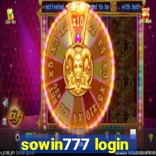 sowin777 login