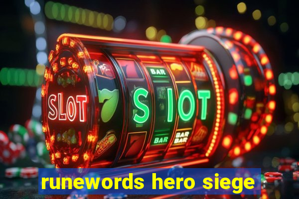 runewords hero siege