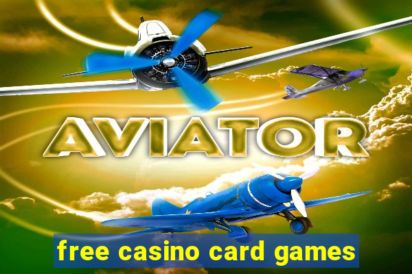 free casino card games