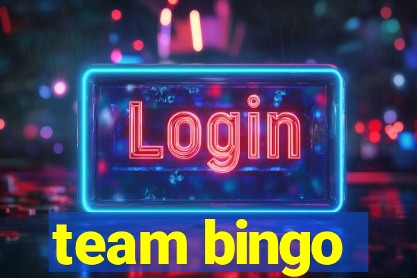 team bingo