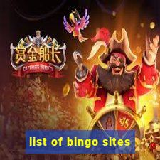 list of bingo sites