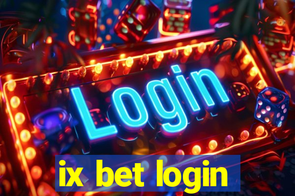 ix bet login