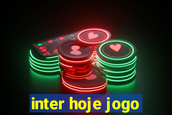 inter hoje jogo