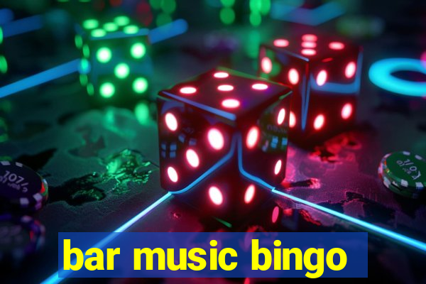 bar music bingo