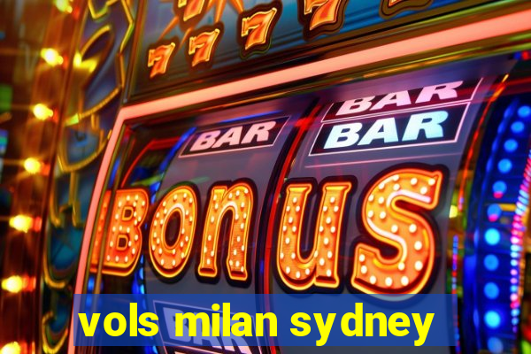 vols milan sydney