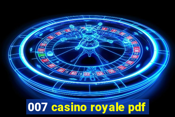 007 casino royale pdf