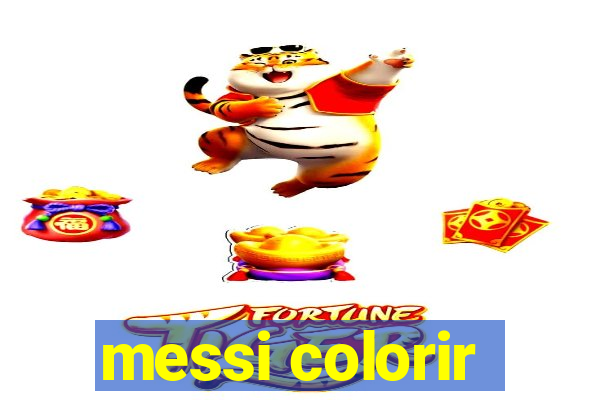 messi colorir