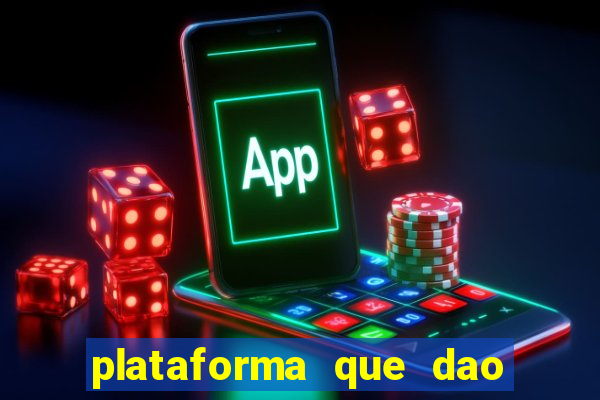 plataforma que dao bonus de cadastro