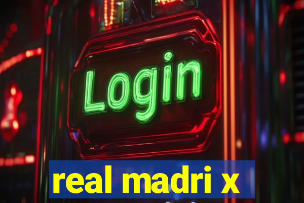 real madri x